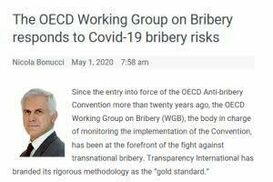 THE OECD WORKING GROUP ON BRIBERY RESPONDS TO COVID-19 BRIBERY RISKS